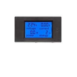 AC Single Phase Digital Wattmeter Power Energy Meter 220V 100A Kwh