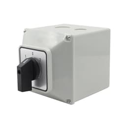 LW26 63 3 M Changeover Cam Switch 63A Pole Rotary Selector with Cover