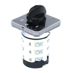 SZL9-20/3 20A 3 Phases 12 Screws Cam Switch Changeover Selector ON OFF ON