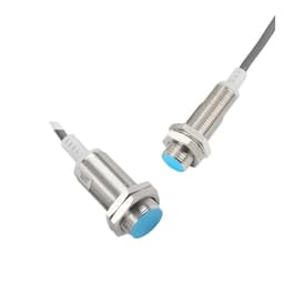 5 Pieces IP68 1500Hz M8 M12 M18 M30 Short Size Custom Cylindrical inductive Proximity Sensor(M12 3mm -Flush)