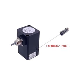 Wire Rope Displacement Sensor Draw Encoder Linear Position Transducer 100-800mm Stroke Analog Output(Ws-100mm 0-5k)