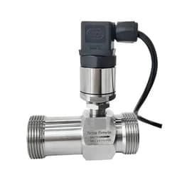 1pcs Liquid Flow Sensor Water Gasoline Methanol Fuel Flow Meter 1 inch 4-20mA RS485 Signal Output(DN20 (RS485))