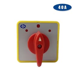 LW5D-40/4 Rotary Cam Changeover Switch 40A 3 Position 4 Pole 16 Terminal