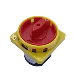 Changeover Rotary Cam Switch 2 Position 0-1 Padlock 25A YMZ12-25/2GS