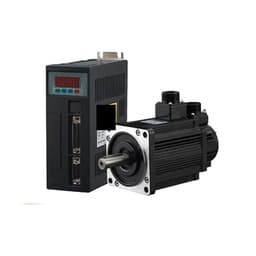 Servo Motor AC220V/380V Driver Set 1.2KW-3.8KW 110/130mm Flange RS485 2500 Line Increment Encoder 4Nm-15Nm 3000rpm 110ST/130ST(110ST-M04030 220V)