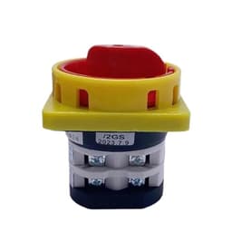 Changeover Rotary Cam Switch 2 Position 0-1 Padlock 25A YMZ12-25/2GS