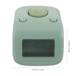 Digital Finger Counter with Ring, Six-Digit Screen, USB Charging