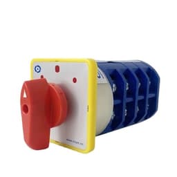 LW5D-40/4 Rotary Cam Changeover Switch 40A 3 Position 4 Pole 16 Terminal