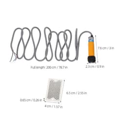 Specular Reflective Photoelectric Switch Sensor Npn Dc6-36v 2m Ip67
