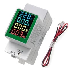 Din Rail Electricity Digital Power Energy Meter Watt Kwh Wattmeter