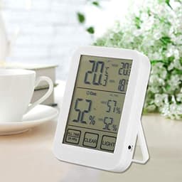 Touch Screen Digital Thermometer Hygrometer Electronic LCD Temperature Humidity Meter