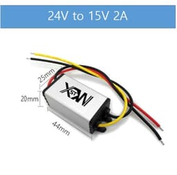 Converter 24v to 15V Voltage Reducer Step Down 15v Regulator 1A to 25A Power Supply(2A)