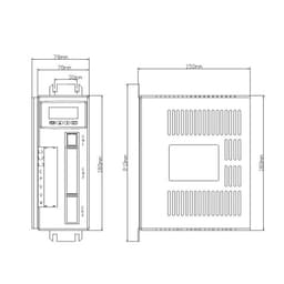 AASD-30A Servo Driver, Servo System,Servo Motor Driver 3KW Input Voltage AC 220V Current 10A 0-3000RPM