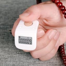 Digital Finger Hand Counter with Ring Rechargeable for Quick Tallies