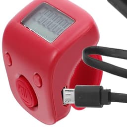 Digital Finger Tally Counter, Silent Click Device for People Counting