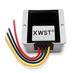 Converter 12V to 24V Boost Step up to Power Supply Inverter 5A 8A 10A 12A Voltage Regulator for Car LED(8A Aluminum L)