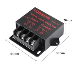12V 24V to 5V 3A 5A 10A 15A 15W 25W 50W 75W Converter Power Supply Voltage Regulator Step Down Module(to 5V 5A 25W)