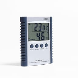 ABS External Probe Digital Electronic Temperature Humidity Meter Indoor Outdoor