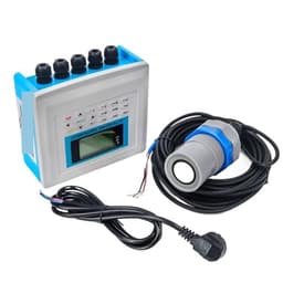 1pcs Open Flow Meter Weir Split Level Sensor(0.5-5m 4-20mA,12V)