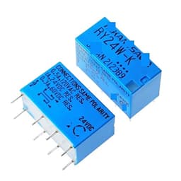 5Pcs RY5W-K RY-5W-K 5VDC RY12W-K RY-12W-K 12VDC RY24W-K RY-24W-K 24VDC DIP-8 1A 5V 12V 24V Signal Relay(12v)