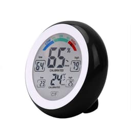 ABS Circle Touch Temperature Humidity Meter Household Digital Electronics Indoor
