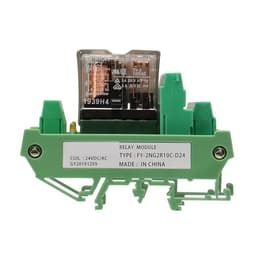 2NG2R DPDT Relay 10 Channel Module 2NO 2NC Plug in 12V 24V 1Pcs
