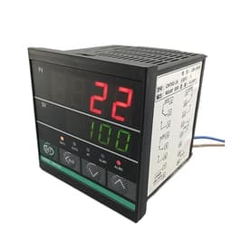 PID Thermostat Controller, Upper and Lower Limit Alarm Temperature Controller, Intelligent Temperature Controller(Size 48x48)
