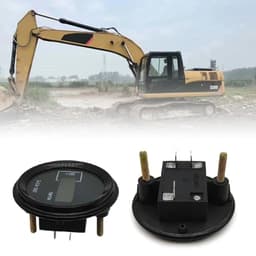 Excavator Work Time Recorder Engine Time Tracking Management Accessory 285-9075 LCD Hour Meter Fit for Monitorings Professional Technician Tool