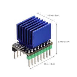 5pcs Stepper Motor Driver Module, Tmc2225 Quiet 256 Microstep
