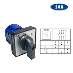 LW26-20D0406/2 Changeover Cam Switch 690V 20A 3 Position