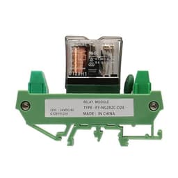NG2R 2 Channel Relay 12V 24V 1SPDT 10A Plug in Type Board 1Pcs(FY-NG2R-2C-12VACDC)
