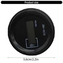 Excavator Work Time Recorder Engine Time Tracking Management Accessory 285-9075 LCD Hour Meter Fit for Monitorings Professional Technician Tool