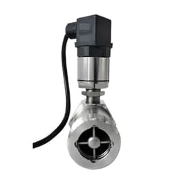 1pcs Liquid Flow Sensor Water Gasoline Methanol Fuel Flow Meter 1 inch 4-20mA RS485 Signal Output(DN20 (RS485))