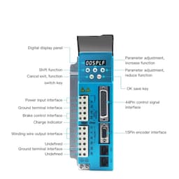 3Phase Closed Loop Stepper Servo Motor Driver 3HSS2208H 220VAC Match with 86 110 130 Serial Motor
