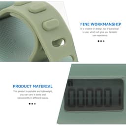 Vaguelly Rechargeable Finger Counter with Ring, 6-Digit Digital Handheld