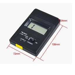 TM-902C Digital LCD Screen K Type Thermometer Meter Single Input Temperature Sensor + Thermocouple Probe Detector