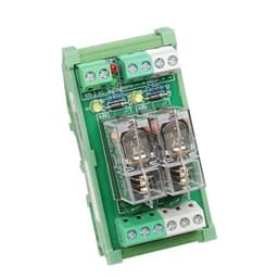 NG2R 2 Channel Relay 12V 24V 1SPDT 10A Plug in Type Board 1Pcs(FY-NG2R-2C-12VACDC)