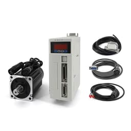 80st-M02430 220v 750w Ac Servo Motor 2.39n.M. 3000rpm 0.75kw Servomotor Single-Phase Drive Permanent Matched Driver(Only servo Motor)