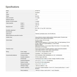 PR-M51P3 photoelectric Switch Sensor
