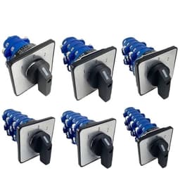 Rotary Cam Switch 16A 690V 3 Position Dual Power Changeover LW39A-16