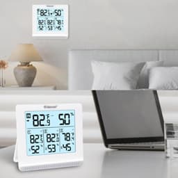 Indoor Temperature Humidity Meter for Household Use in Multiple Areas of Kitchen Living Room