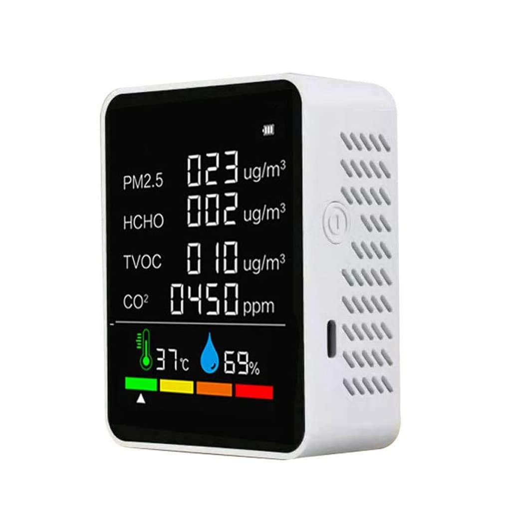 Air Monitor Carbon Dioxide Detector Greenhouse Warehouse Quality Temperature Humidity Fast Measurement Meter