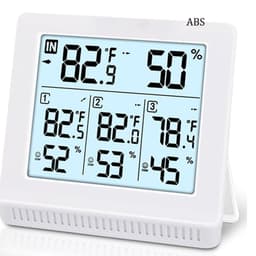 Indoor Temperature Humidity Meter for Household Use in Multiple Areas of Kitchen Living Room