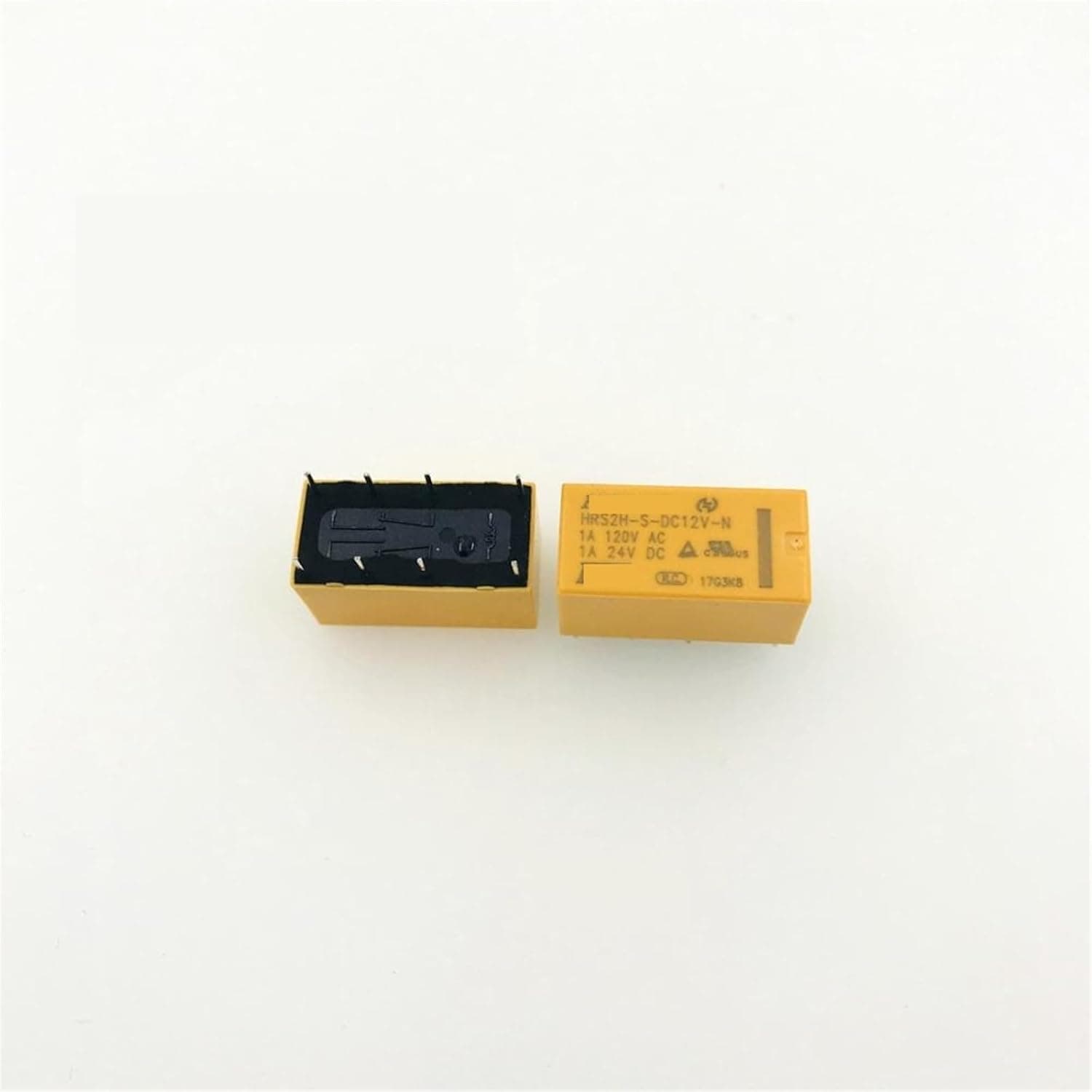 5Pcs Signal Relay HRS2H-S-DC5V-N HRS2H-S-DC12V-N HRS2H-S-DC24V-N 8PINS 1A 5VDC 12VDC 24VDC(HRS2H-S-DC12V-N)