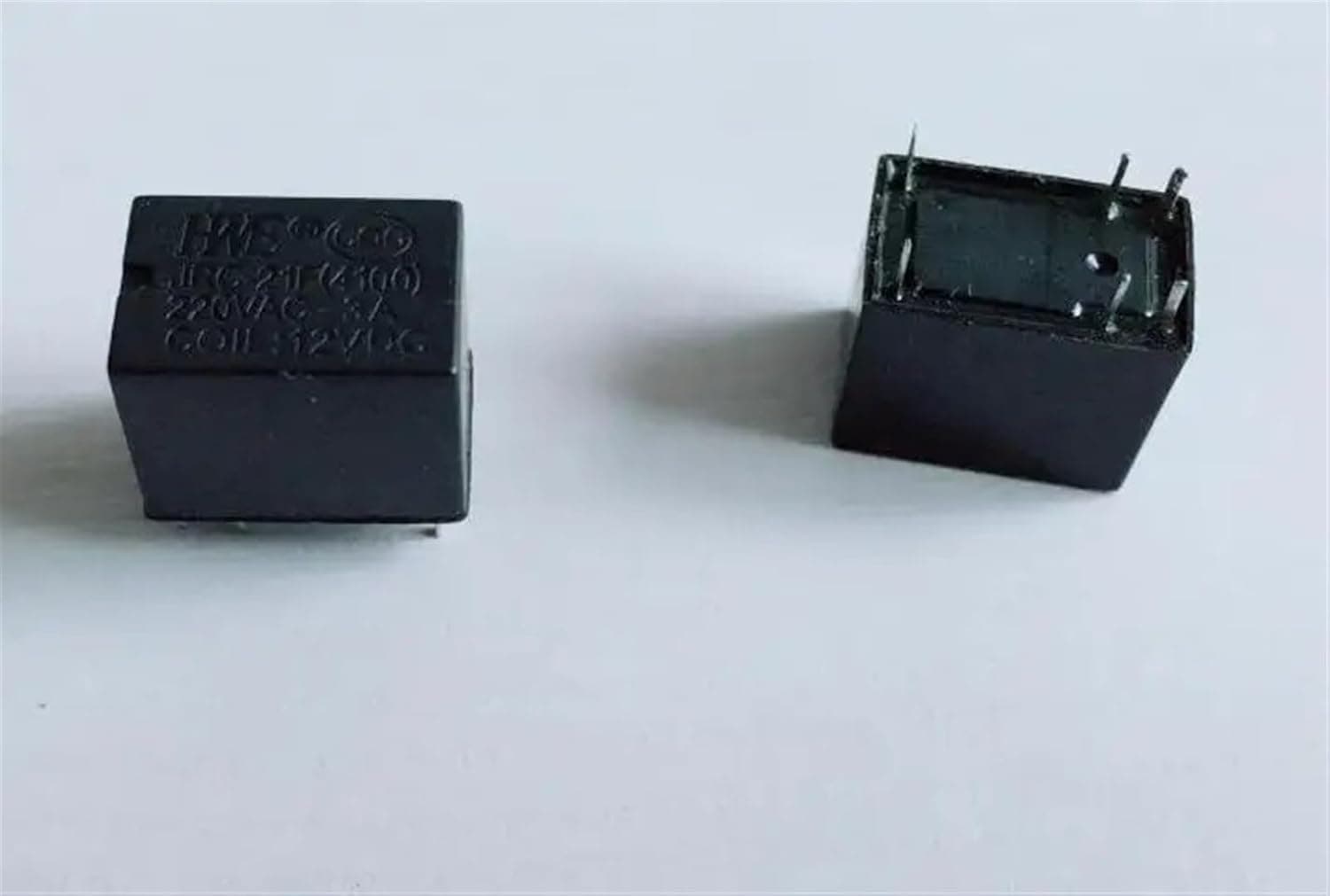 20Pcs Miniature Electro-Magnetic Relay JRC-21F 3V 5V 6V 9V 12V 24V PCB 6PIN(5VDC)