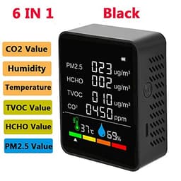 Air Monitor Carbon Dioxide Detector Greenhouse Warehouse Quality Temperature Humidity Fast Measurement Meter