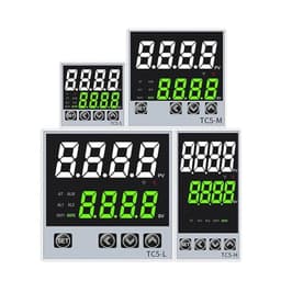 1PCS Temperature Controller Thermostat 220V AC TC5S TC5H TC5L TC5M TC Universal Input SSR Relay Dual Output PID Temp Controller(TC5-H 48mmx96mm)