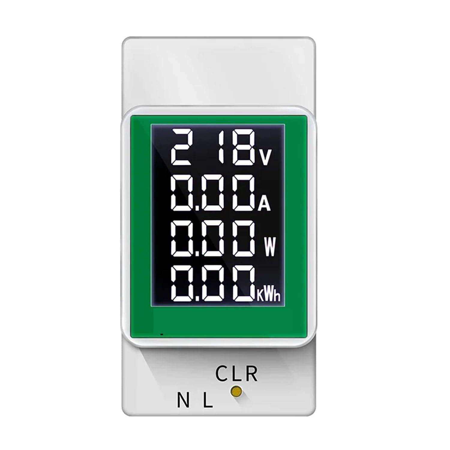 Din Rail Electricity Digital Power Energy Meter Watt Kwh Wattmeter