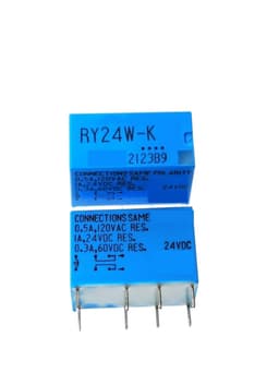 5Pcs RY5W-K RY-5W-K 5VDC RY12W-K RY-12W-K 12VDC RY24W-K RY-24W-K 24VDC DIP-8 1A 5V 12V 24V Signal Relay(12v)