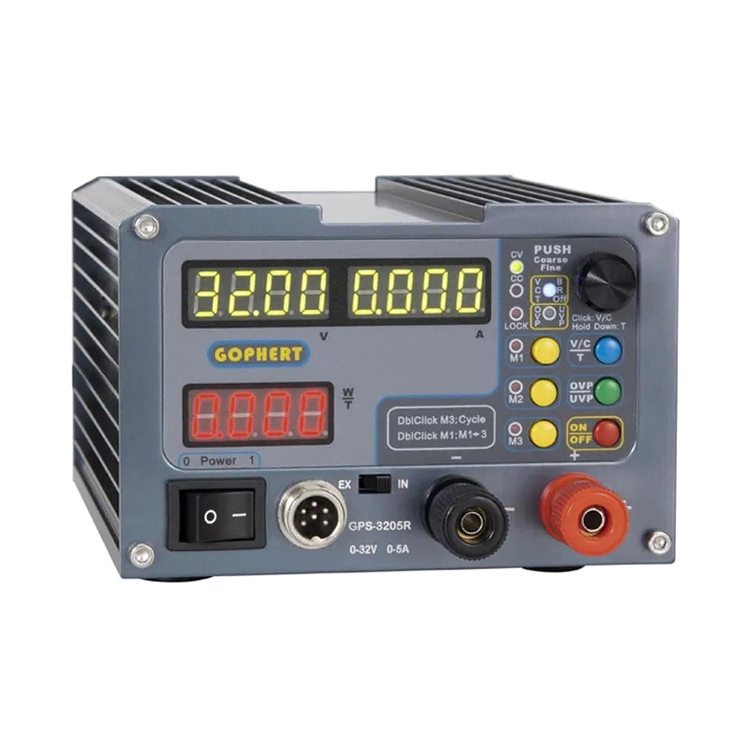 GPS-3205R 1610R 3222R DC Power Supply 32V 60V 100V 5A 10A 3A OVP